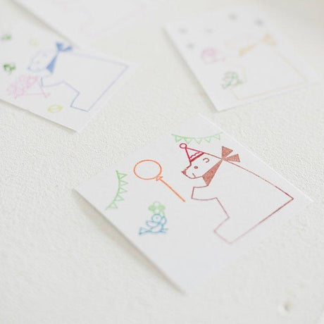 Ka - Sa - Ne Clear Stamp Creators Series / tri - gram - bungu